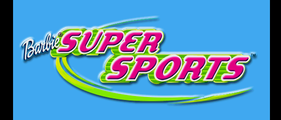 Barbie Super Sports Title Screen